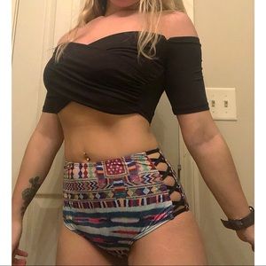 Bikini Set PERFECT NWT Roxy bottoms